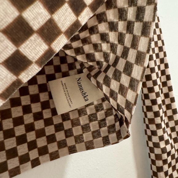 NANUSHKA checker board turtleneck - Picture 6 of 6